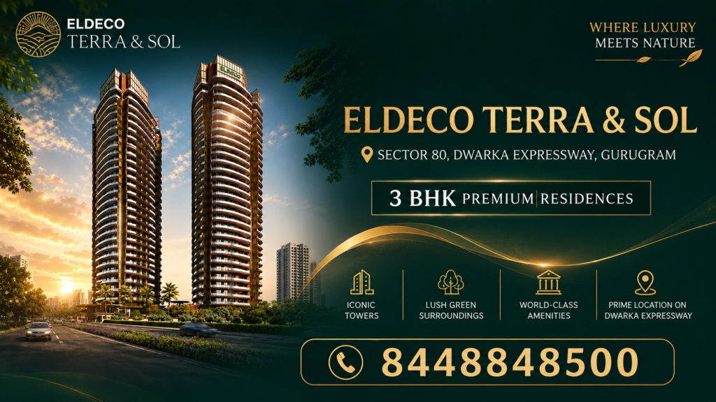 Terra And Sol Luxury Homes Gurgaon | Call 8448848500