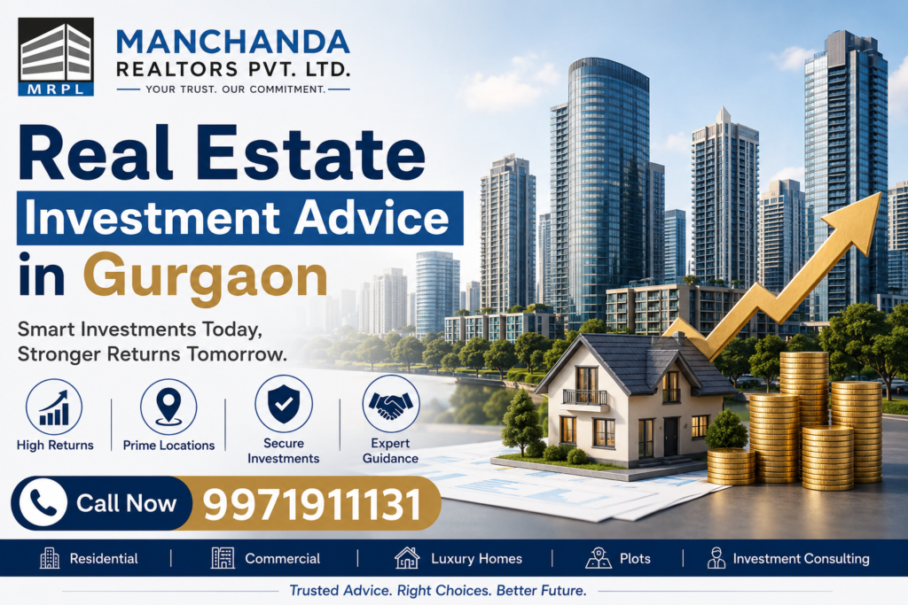 Real Estate Investment Advice in Gurgaon | 9971911131