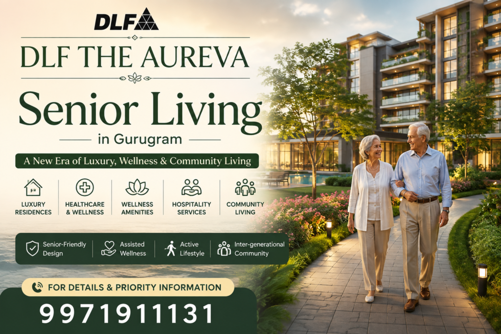 DLF THE AUREVA | Senior Living in Gurugram | 9971911131