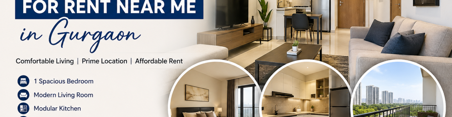 1 BHK apartment for rent near me