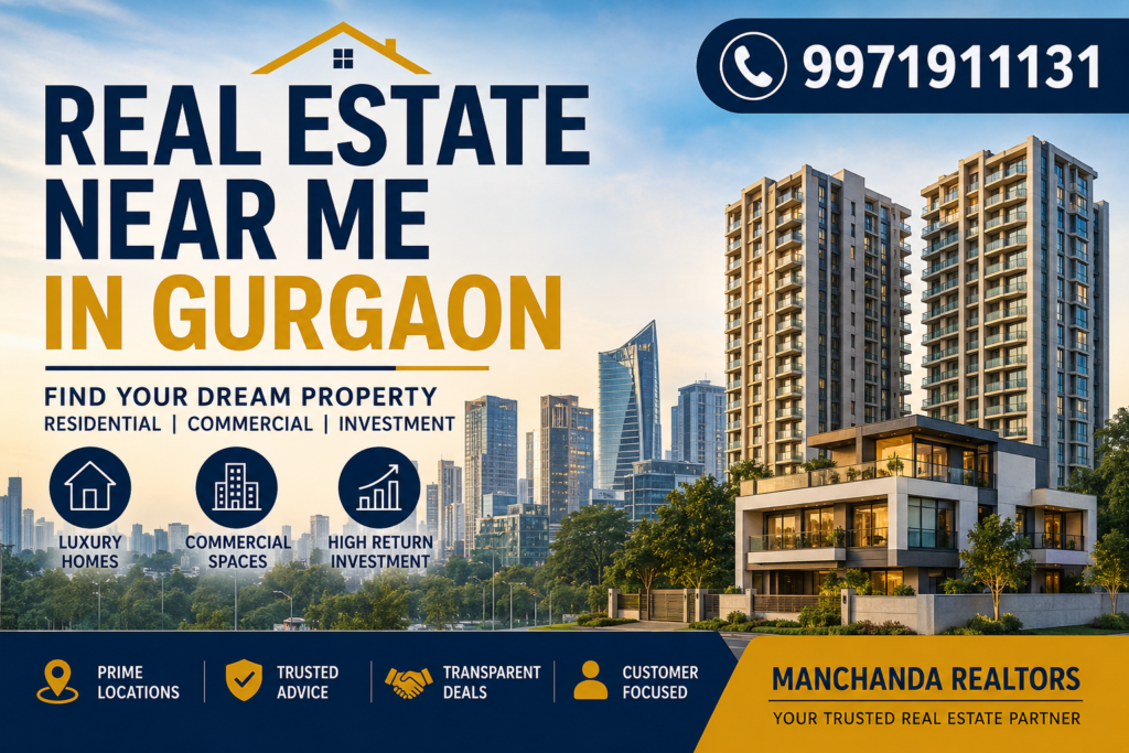 Real Estate Near Me in Gurgaon | 9971911131