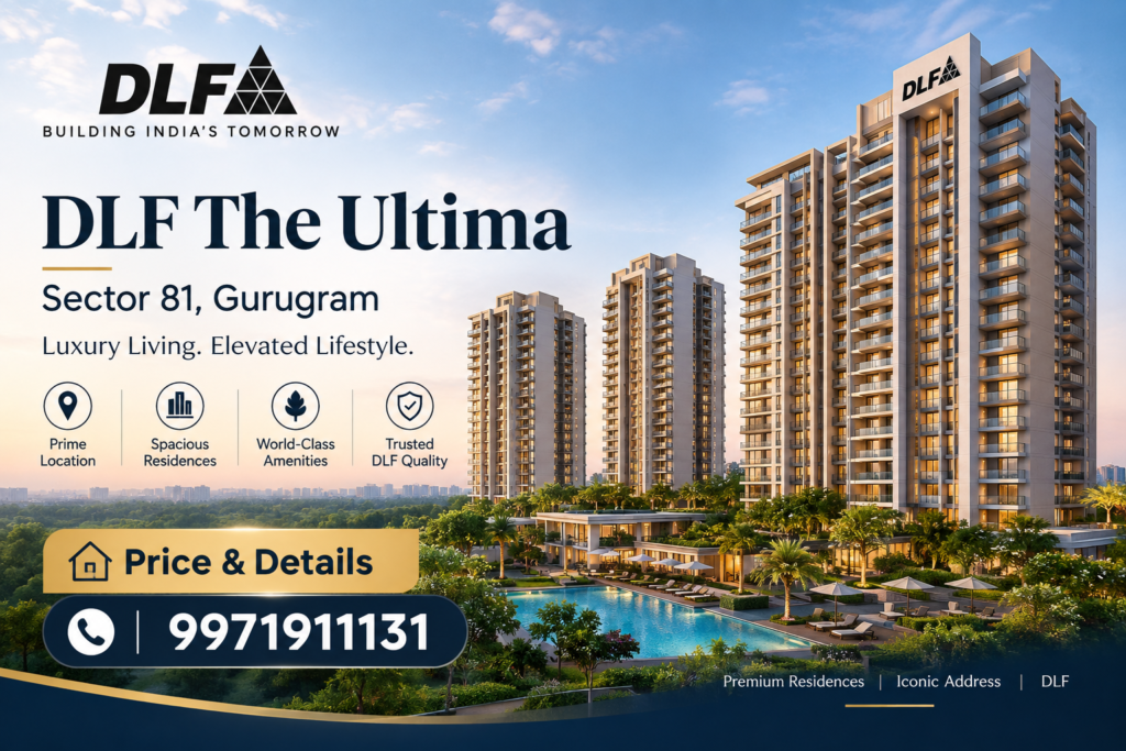 DLF The Ultima Sector 81 | Price & Details | 9971911131